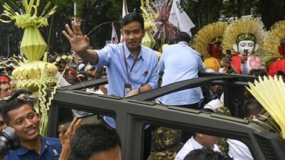 Gibran Hadiri Pengumuman Tim Kampanye Pilpres 2024