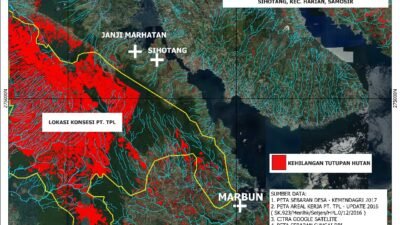 Peta wialyah terdampak banjir