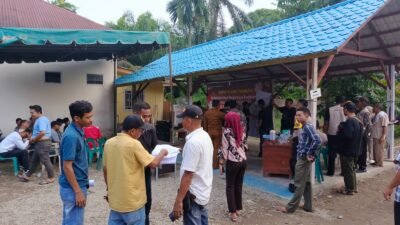 Pleno Rekapitulasi Suara di Kecamatan Wampu, Suara Caleg Berkurang