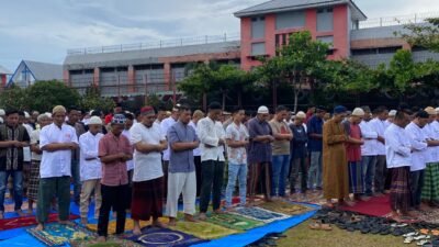 Rayakan Idul Fitri 1445 H, LPN Langkat Kanwil Kemenumham Sumut Laksanakan Shalat Ied