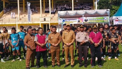 Delapan Klub Bola Berkopetensi di GSI Pelajar SMP 2024 Tingkat Kabupaten